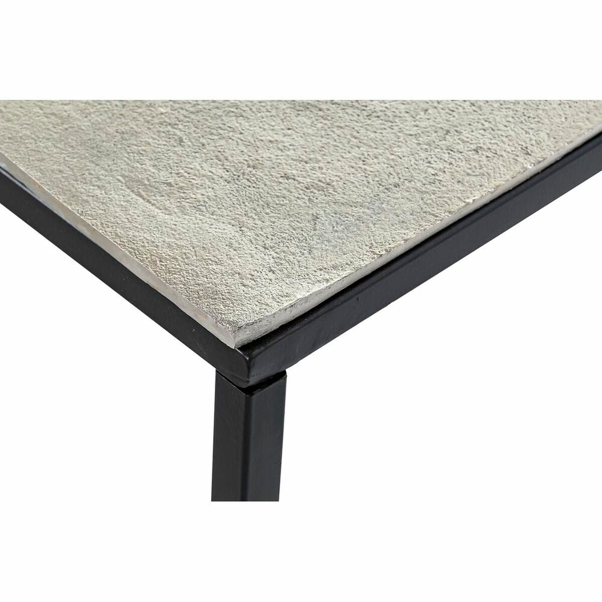 Tavolino da Caffè DKD Home Decor Metallo Alluminio (111,7 x 61 x 43 cm)