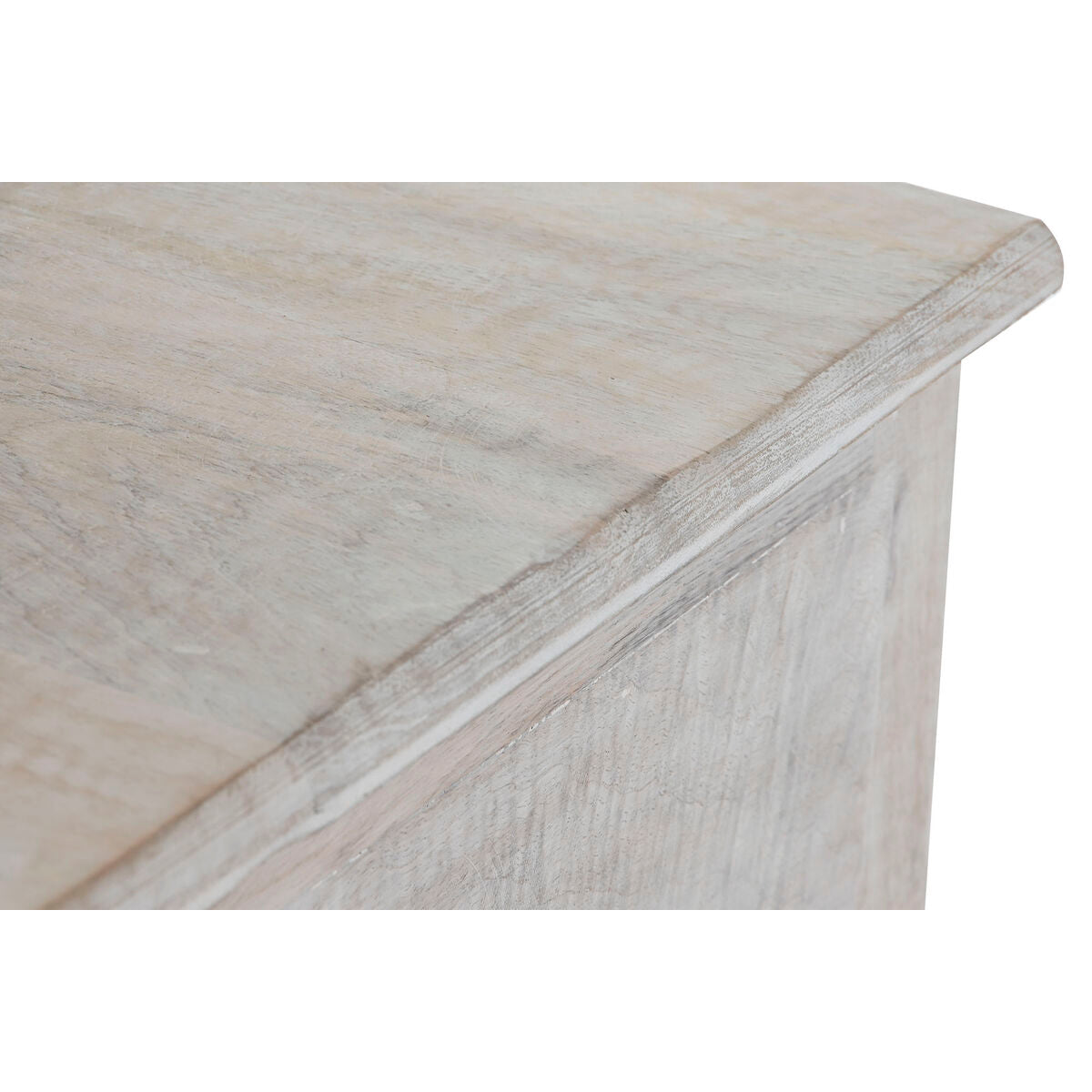 Cassettiera Home ESPRIT Bianco Naturale Legno di mango Legno MDF 145 x 41 x 75 cm