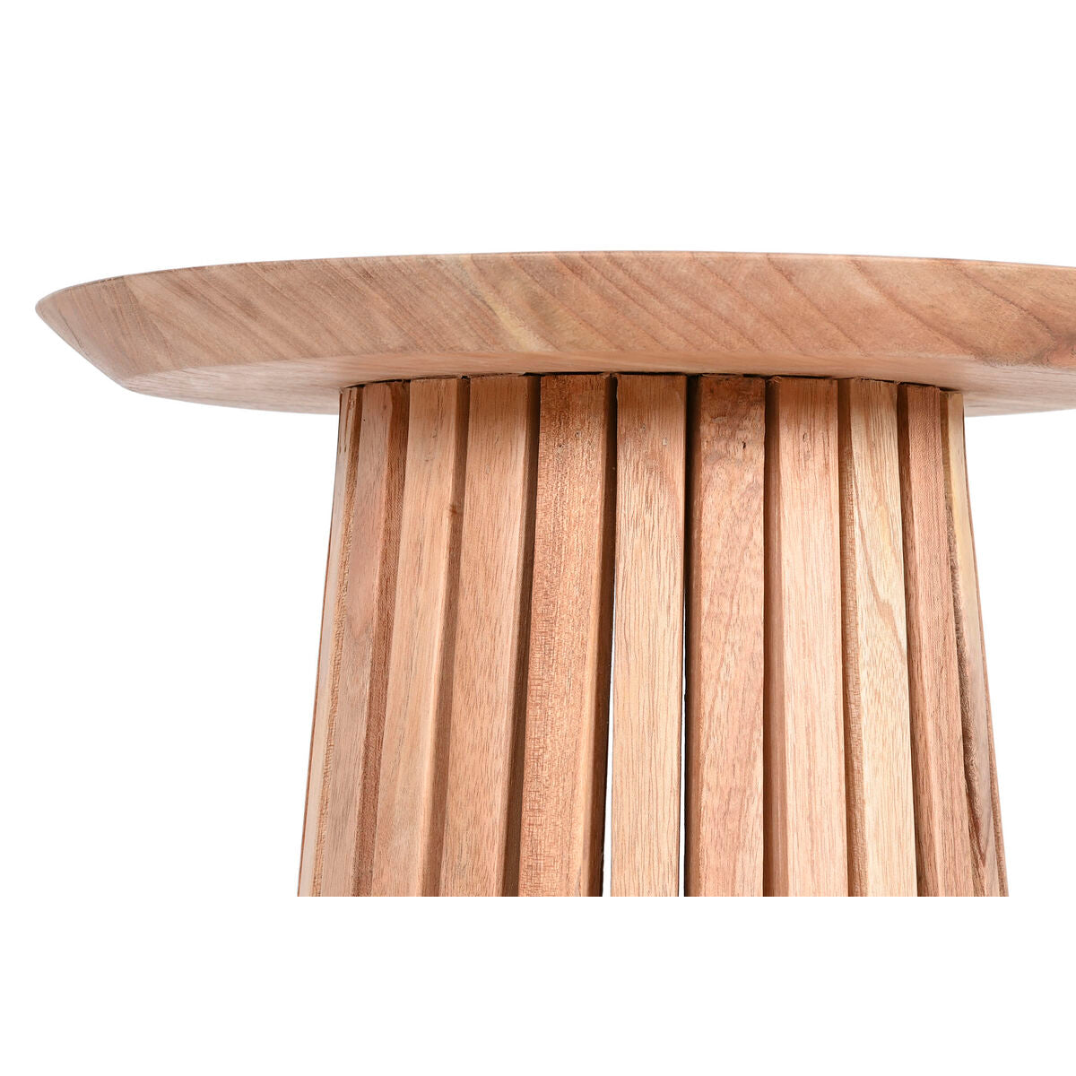 Tavolino Aggiuntivo Home ESPRIT Naturale legno di mindi 40 x 40 x 60 cm