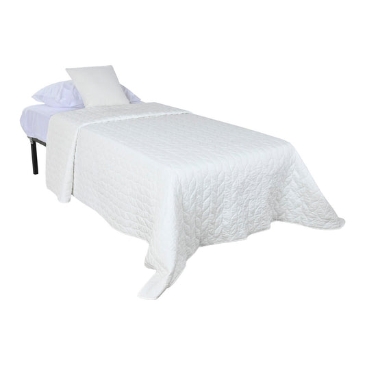 Trapunta Home ESPRIT Bianco 180 x 260 cm