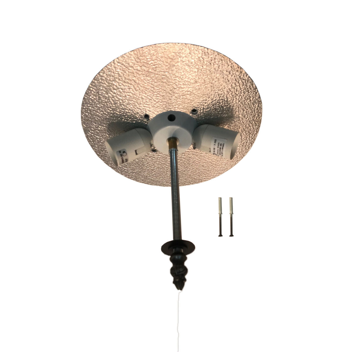 Lampadario Viro Dalí Ambra Ferro 60 W 30 x 25 x 30 cm