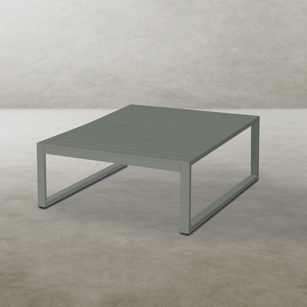 Tavolino da Caffè Io Alluminio 90 x 50 x 35 cm