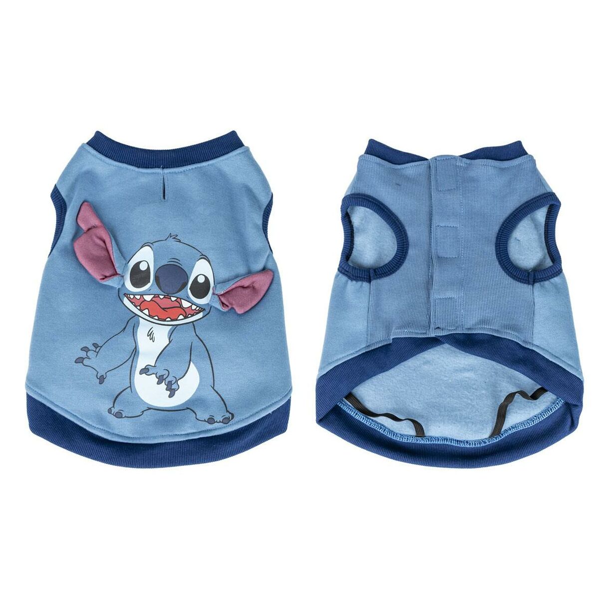 Felpa per Cani Stitch XXS Azzurro